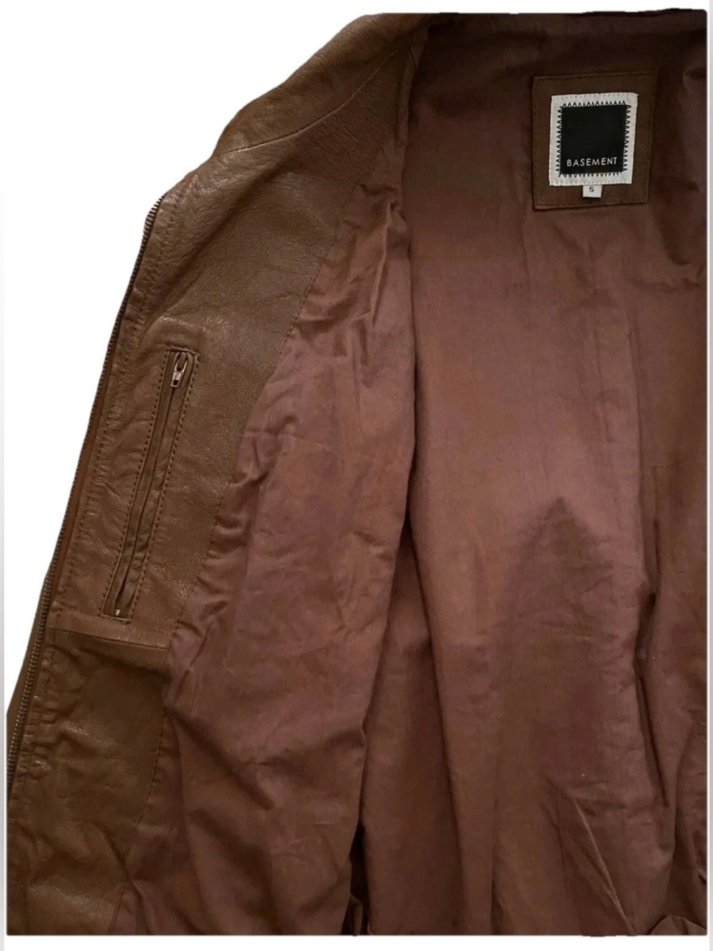 Basement Leather Jacket - Picture 3 of 4